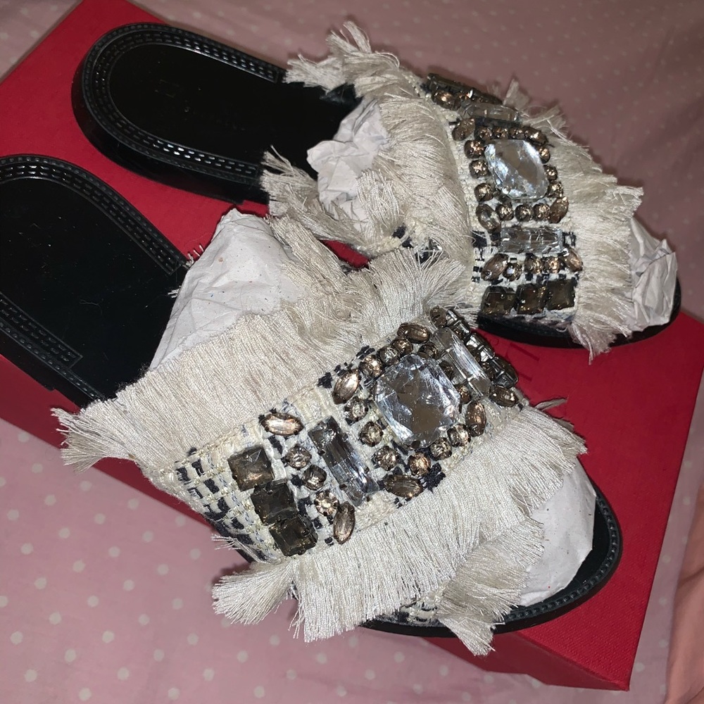 Zara Trafaluc Flat Slippers/Sandal